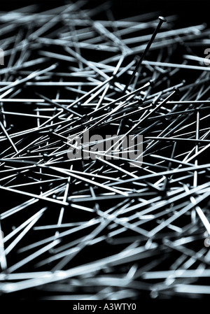 A study of a pile of pins. Picture by Patrick Steel patricksteel Stock Photo