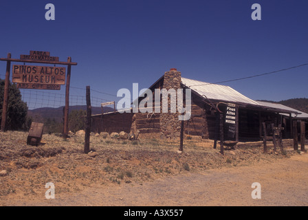 AJ23844, Pinos Altos, NM, New Mexico Stock Photo