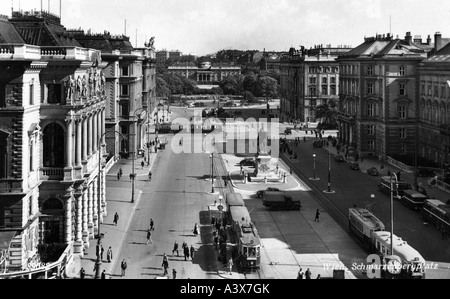 geography / travel, Austria, Vienna, squares, Schwarzenbergplatz, 1930s,