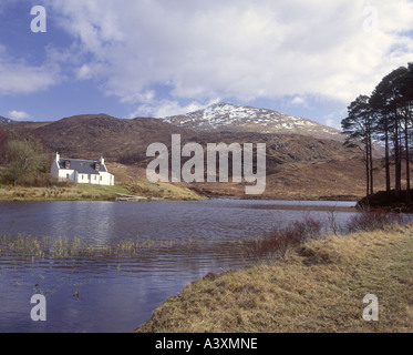 Loch Eilt Cottage Stock Photo