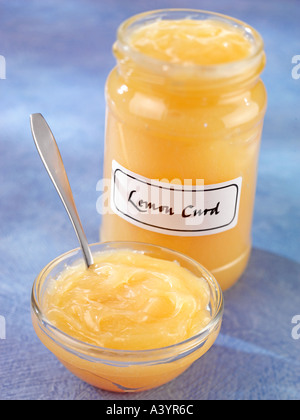 LEMON CURD Stock Photo