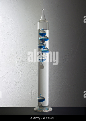 A Galileo thermometer Stock Photo
