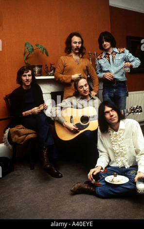 CROSBY STILLS NASH AND YOUNG in 1969 Nash at right, Crosby