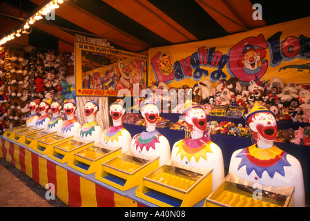 Laughing Clowns at the Carnival Stock Photo