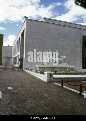 The Mussolini Art Museum on the Piazza Adua in Florence Italy Stock Photo