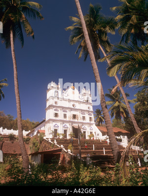 Reis Magos Church Goa India Stock Photo