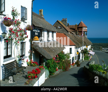 Mars Hill Lynmouth Devon England UK Stock Photo