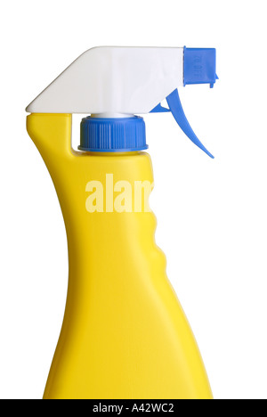 Spray bottle cleaner detergent Sprühflasche Reiniger Stock Photo
