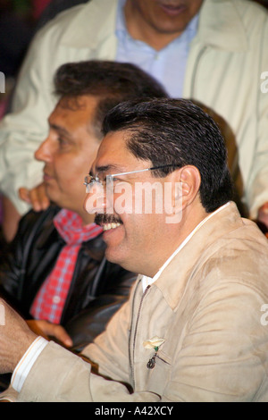 Ulises Ruiz Ortiz governor State of Oaxaca, Mexico at the Night of the Radishes Noche de ��á�����Դǲ� 23 December 2006 Stock Photo