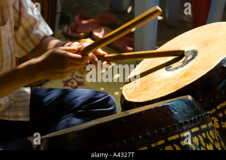 Traditional Instruments Played while Mourning a Death Luang Prabang ...