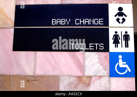 Public Toilets Stock Photo