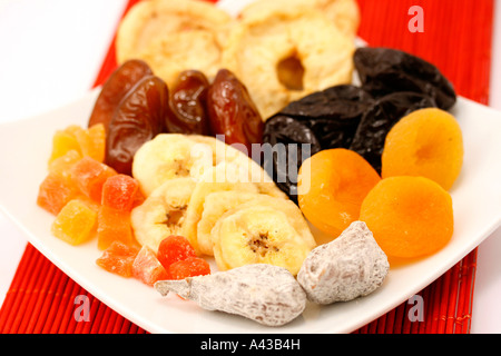 Dried fruits Stock Photo