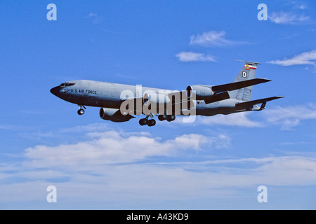 US Air Force Boeing KC-135 Stratotanker aerial refueling aircraft Stock Photo