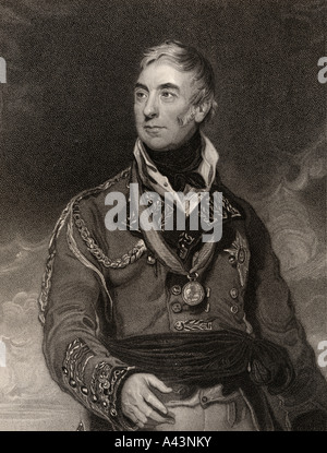 Thomas Graham,1st Baron Lynedoch, 1748 - 1843. Scottish aristocrat, politician and soldier. Stock Photo