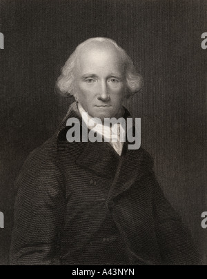 Warren Hastings, 1732 -1818. English politician and colonial administrator.  Governor General of India. Stock Photo