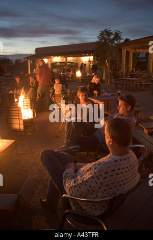 San Tan Flats restaurant at foot of San Tan Mountains in Queen Creek