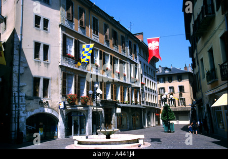 Chambery Savoie France French town historic Stock Photo