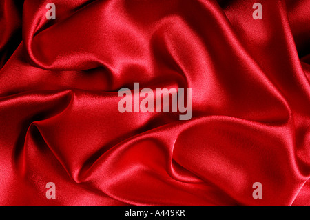 Abstract red material detail Stock Photo