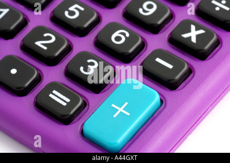 Pocket calculator. Stock Photo