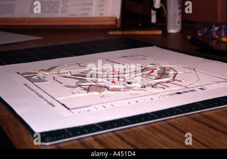 Prison work program Braille. Nebraska State Penitentiary, Lincoln, Nebraska, USA. Stock Photo