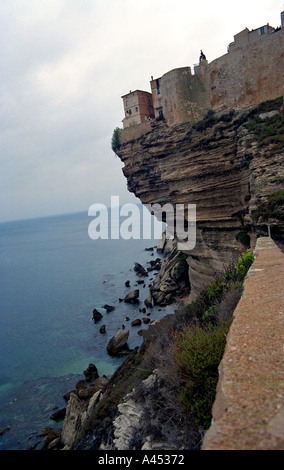 Bonifacio outer cliff Stock Photo