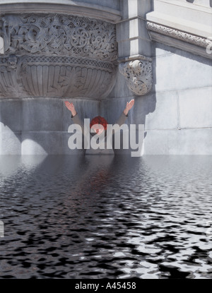 Practical concepts of basic levitation Stock Photo