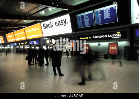 luton airport new terminal building 2000 united kingdom Stock Photo