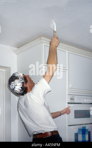 Decorating New Kitchen Stock Photo