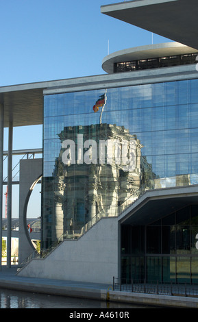 The Marie-Elisabeth-Lueders-Haus in the government district, Berlin, Germany Stock Photo