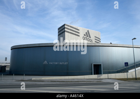 Adidas factory outlet hi-res stock images - Alamy