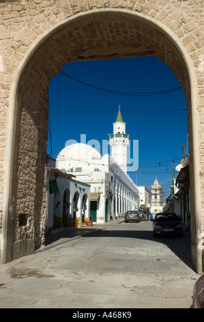 City gate at the green square, Tripoli, Libya Stock Photo