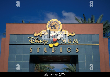 Disney World Disney-MGM Studios entrance Stock Photo