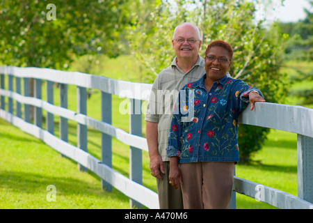 Portrait of couple Stock Photo