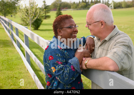 Portrait of couple Stock Photo