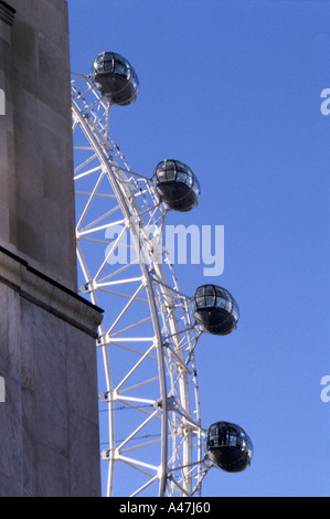 london eye opens the british airways london eye southbank river thames london 2 2 00 2000 Stock Photo