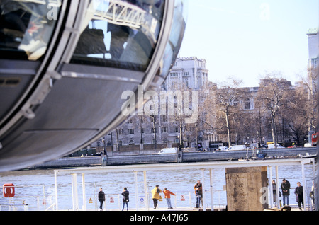 london eye opens the british airways london eye southbank river thames london 2 2 00 2000 Stock Photo