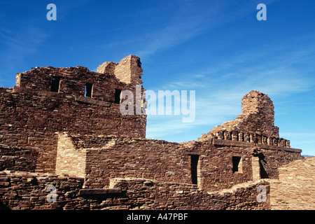 Abo ruins, Salinas Pueblo Missions National Monument, New Mexico, USA Stock Photo