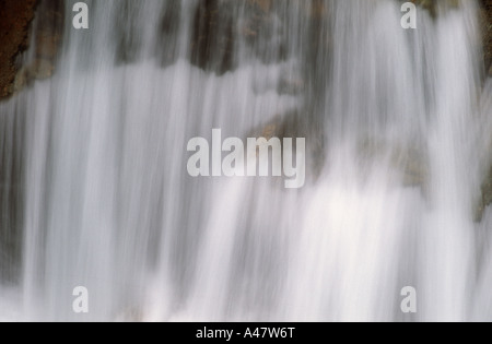 Detail of the waterfall Stock Photo