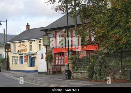 The Forge Hammer and The Myrtle Grove Pubs Risca Village South East ...