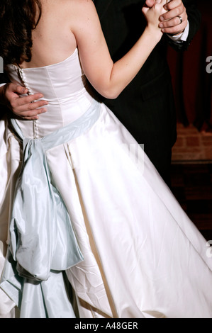 Young couple dancing Stock Photo