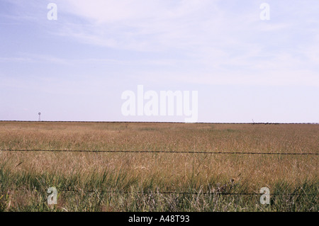 arable farm land in iowa Stock Photo