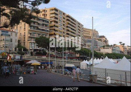 Panoramic view of Monte Carlo Montecarlo Monaco Côte D'Azur Cote D Azur Southern France Europe Stock Photo