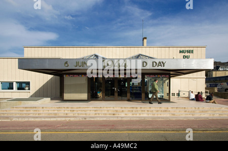 D-Day Musee du Debarquement museum at Arromanches Les Bains, Normandy, France Stock Photo