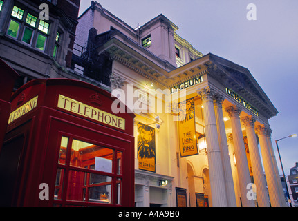 Lyceum Theatre, London, England Stock Photo