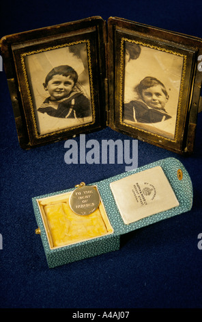 items from the archive of Sir Arthur Conan Doyle Stock Photo
