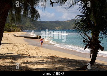 St.Croix. Cane Bay beach Stock Photo