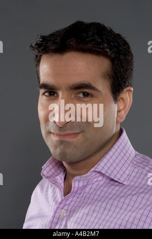 Smiling asian man Stock Photo