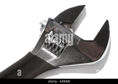 Adjustable spanner Stock Photo