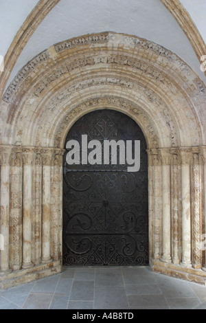 Entrance of The Temple Church Middle Temple Fleet Street London UK Stock Photo