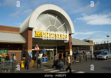 Morrisons supermarket, Peckham, London, UK Stock Photo